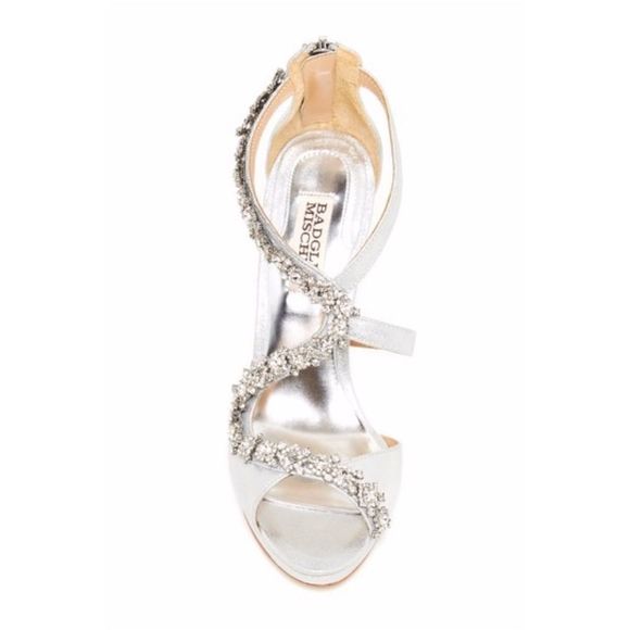 Badgley Mishka Flair-II Wedding Heeled Sandal - Picture 2 of 5